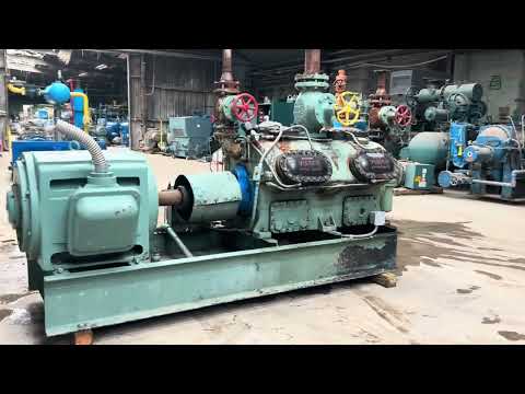 Vilter 12-Cylinder Reciprocating Compressor Package (Direct Drive Driven)