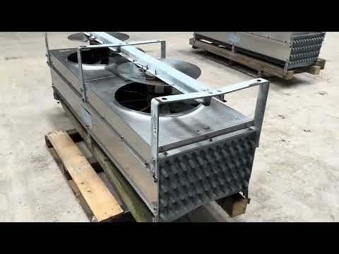 Krack BTR28-HG-RBA Ammonia Evaporator Coil -  2.75 TR, 2 Fans (Low Temperature)