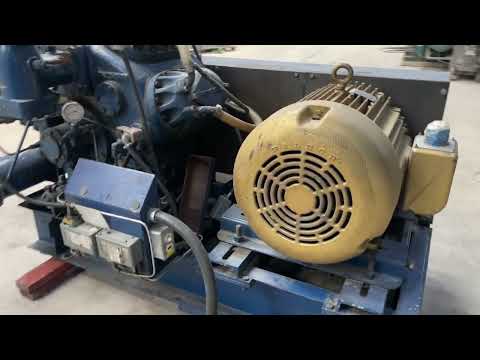 Mycom N8A 8-Cylinder Reciprocating Compressor (75 HP, 460 V, Belt Driven)