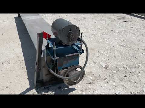 Sinfín de tornillo de acero galvanizado (149 pulg. X 18 pulg. 5 HP)