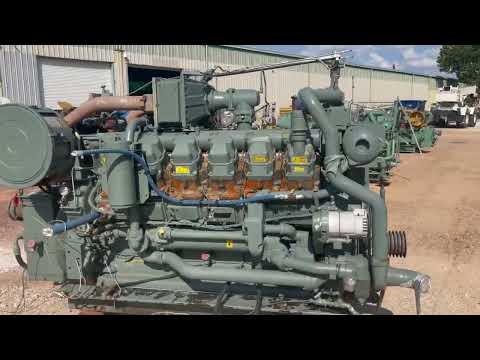 Motor industrial de gas natural CAT 3512 (780 HP)
