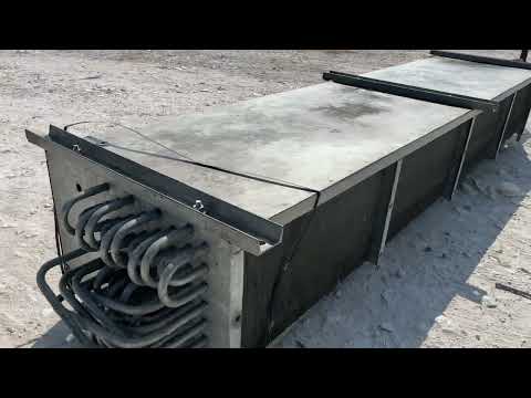 Vilter VLP-16-83-1/3-XA-HGP Ammonia Evaporator Coil- 4.79 TR, 4 Fans (Low Temperature)
