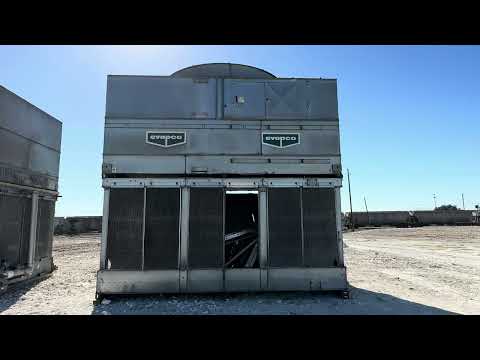 Condensador evaporativo Evapco ATC-1284E-1G (642 toneladas nominales, 2 motores, 1 unidad de torre)