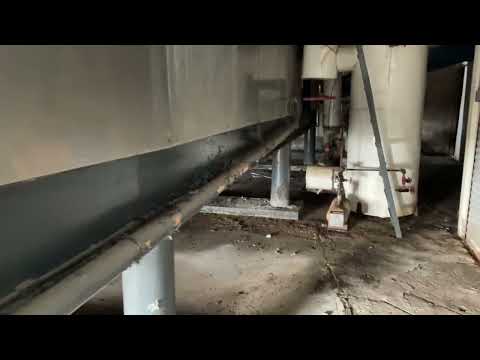 Turbo Ice CAR-144 Plate Ice Maker (Ammonia|R-717) Refrigeration, 70 Ton Day)