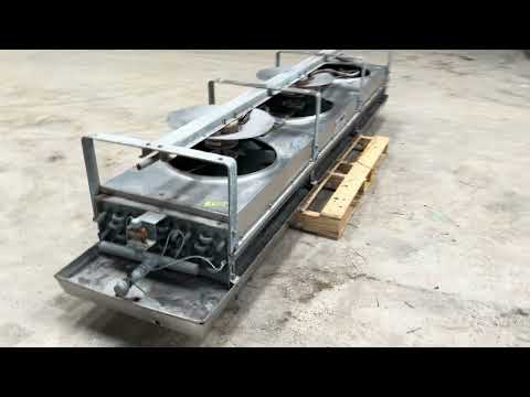 Frick BTR34-DXA Ammonia Evaporator Coil - 2.5 TR,  Fans (Low Temperature)