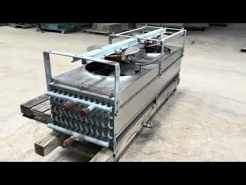Krack BTR28-HG-RBA Ammonia Evaporator Coil - 2.75 TR, 2 Fans (Low Temperature)