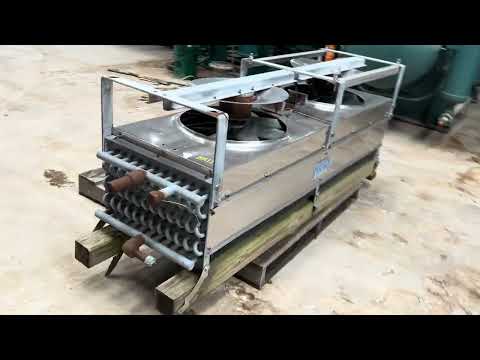 Krack BTR28-HG-RBA Ammonia Evaporator Coil-  2.75 TR, 2 Fans (Low Temperature)