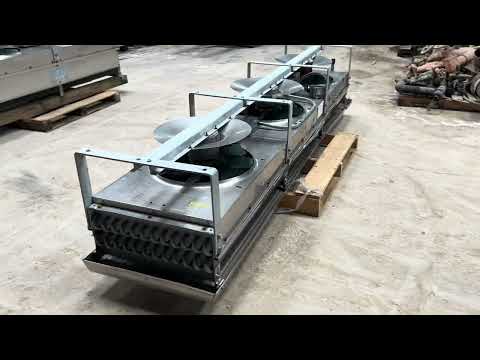 Krack BTRS-34-RBA-HGU Ammonia Evaporator Coil - 2.75 TR, 3 Fans (Low Temperature)