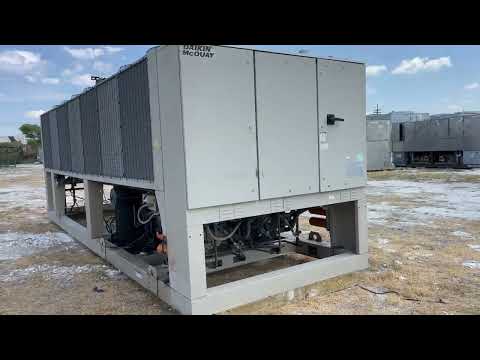 Paquete de condensación enfriado por aire McQuay AGS250DSHNN-ER10 (*CONVERTIDO de un enfriador de agua enfriado por aire de 250 toneladas)