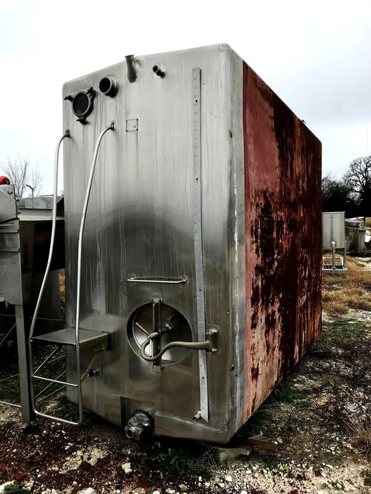 Purity Insulated Stainless Steel Rectangular Tank - 2200 Gallons