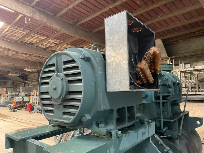 Paquete de compresor de tornillo rotativo Frick RDB 399B (Frick TDSL283L, 300 HP 460 V, panel de control micro)