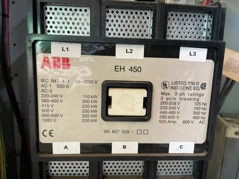 Ram Industries Screw Compresor Motor Starter (300 HP)