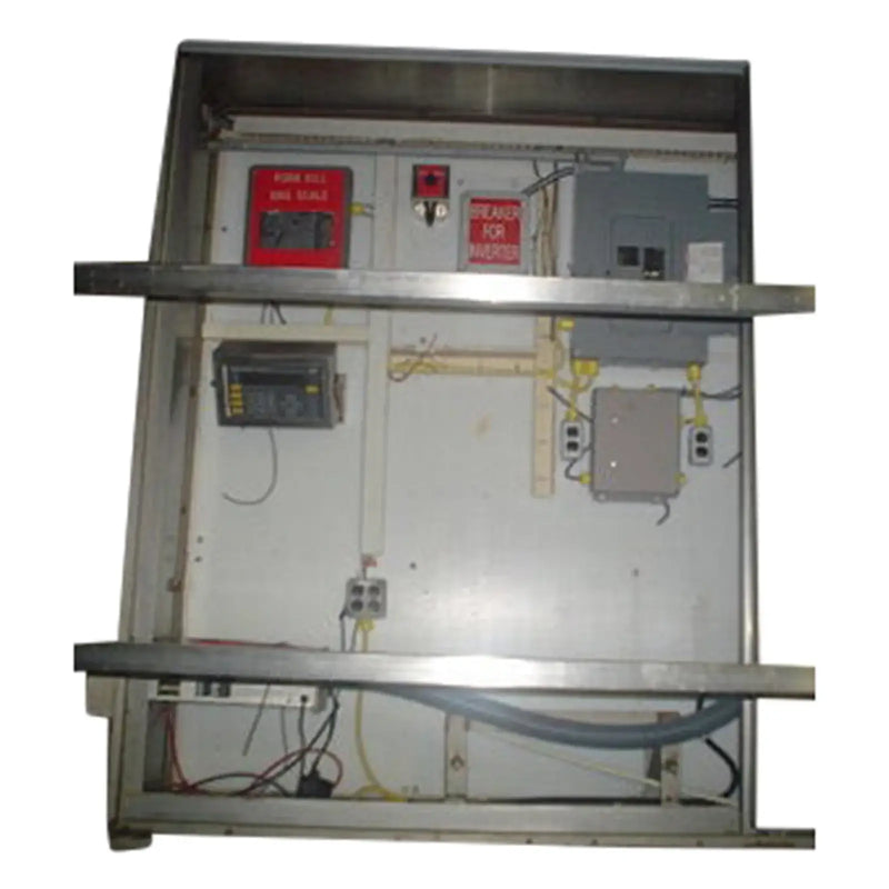 Gabinete de puertas corredizas de acero inoxidable