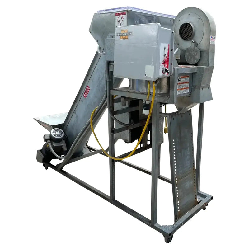 Matthiesen VLS510 Bottom Loading Volumetric Bagger With Incline Screw Conveyor