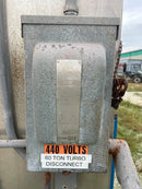 Turbo Ice CAR-120 Máquina para hacer hielo en placas (amoniaco|R-717) Refrigeración, 60 toneladas por día)