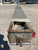 Galvanized Steel Screw Auger Conveyor - (324 in X 9 in Diameter)