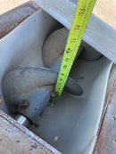 Galvanized Steel Screw Auger Conveyor - (324 in X 9 in Diameter)