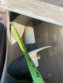 Galvanized Steel Screw Auger Conveyor - (324 in X 9 in Diameter)