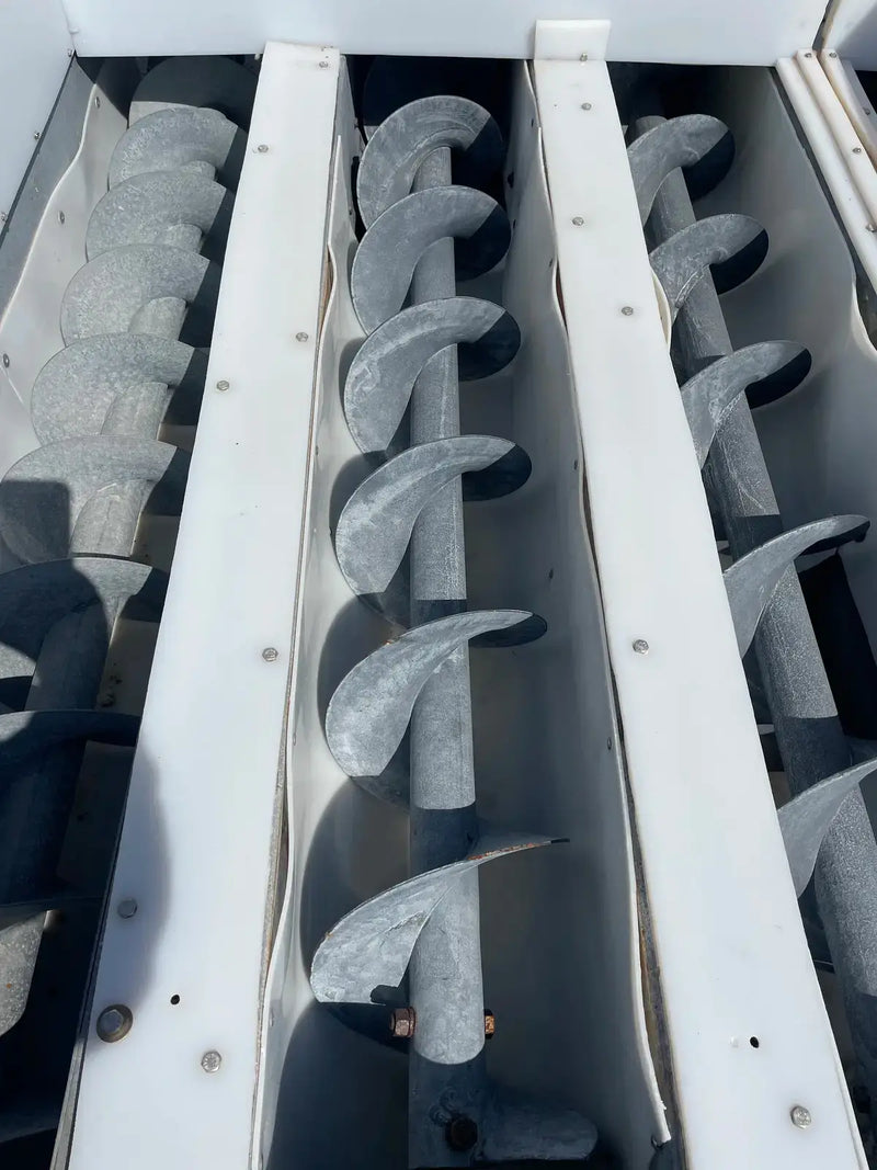 Sinfines de tornillo de acero galvanizado