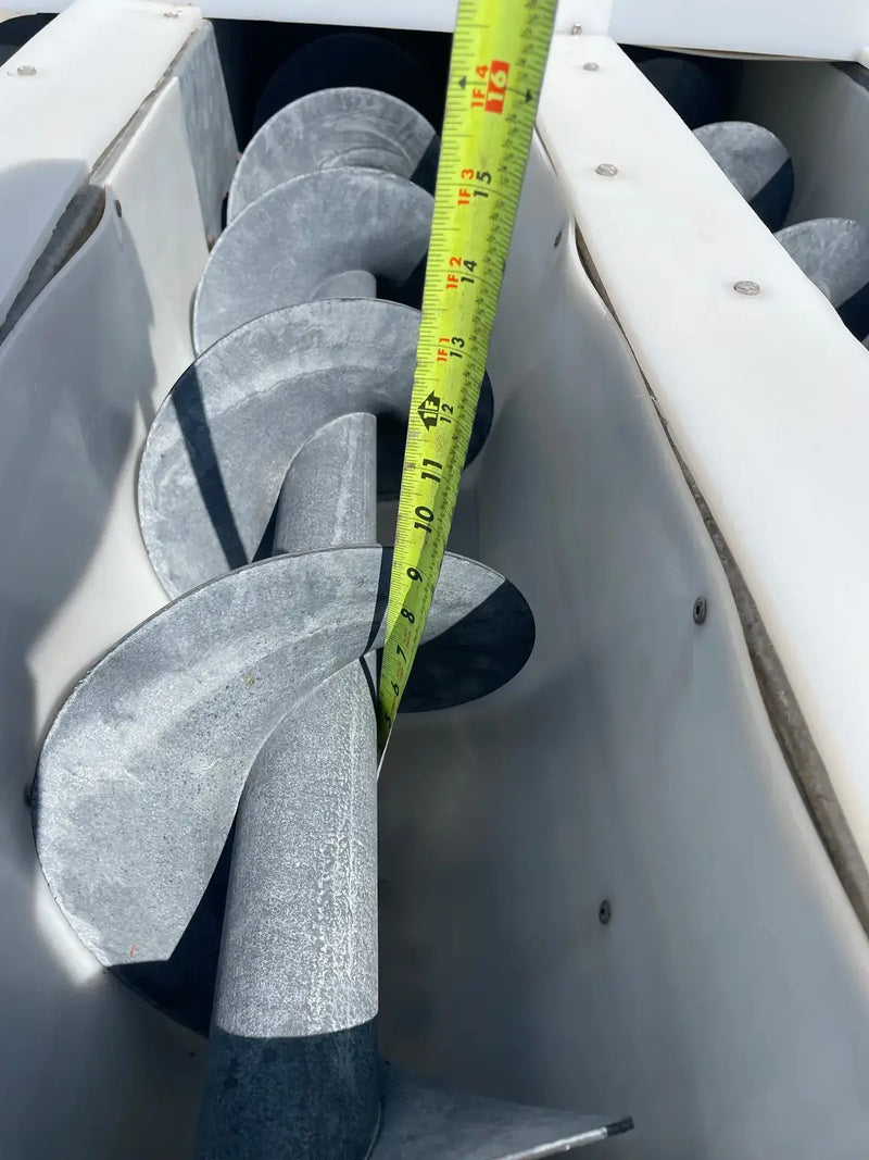 Sinfines de tornillo de acero galvanizado