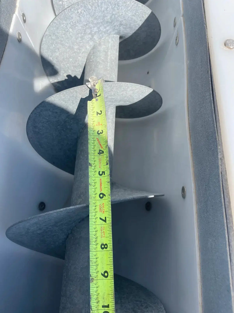 Sinfines de tornillo de acero galvanizado