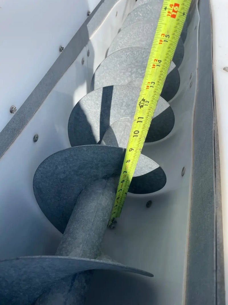 Sinfines de tornillo de acero galvanizado