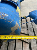 E.L. Nickell Co. Horizontal Ammonia Oil Tank (14in X 34in. 30 Gallons)