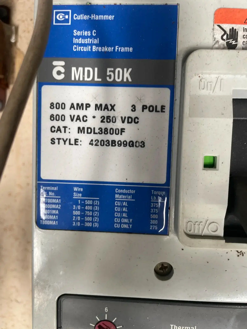 Toshiba MOIX7XLBF4C00-A Screw Compressor Motor Starter (450 HP, 460 Volts)