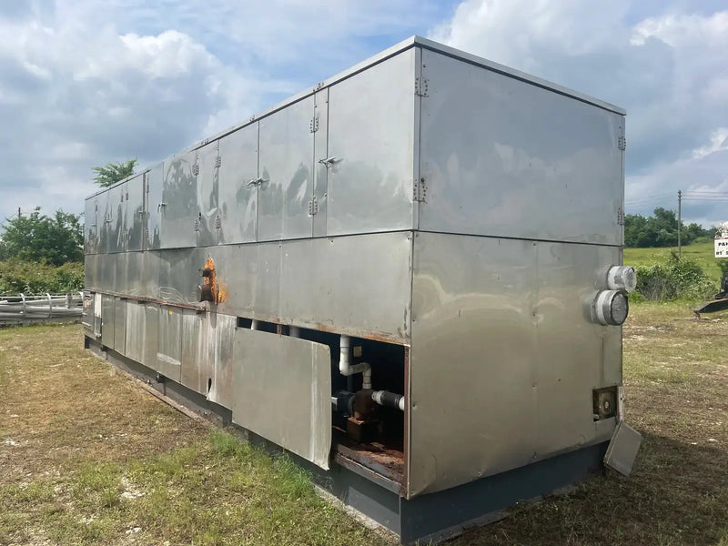 Turbo Ice CAR-144 Plate Ice Maker (Ammonia|R-717) Refrigeration, 70 Ton Day)