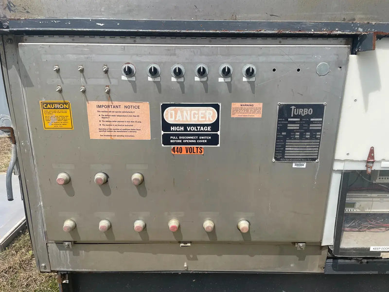 Turbo Ice CAR-144 Plate Ice Maker (Ammonia|R-717) Refrigeration, 70 Ton Day)