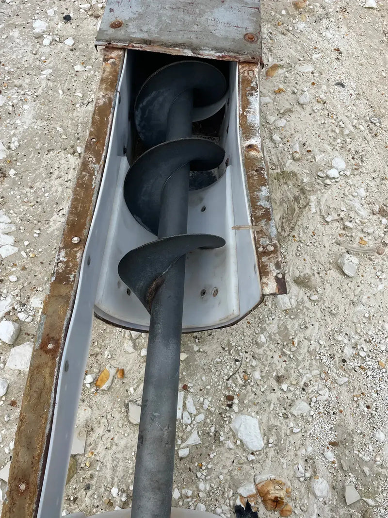 Sinfín de tornillo de acero galvanizado (360 pulg. X 9 pulg. 5 HP)