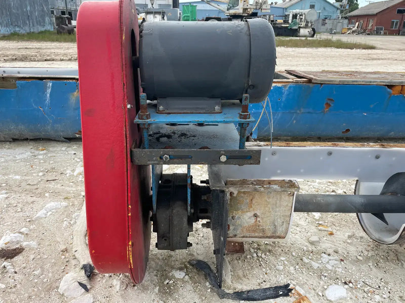 Sinfín de tornillo de acero galvanizado (360 pulg. X 9 pulg. 5 HP)