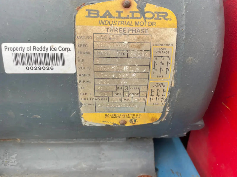 Sinfín de tornillo de acero galvanizado (360 pulg. X 9 pulg. 5 HP)
