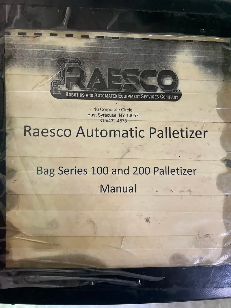 RAESCO Corporation Automatic Palletizer