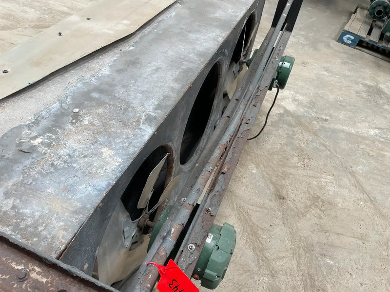 Ammonia Evaporator Coil - 3 Fans