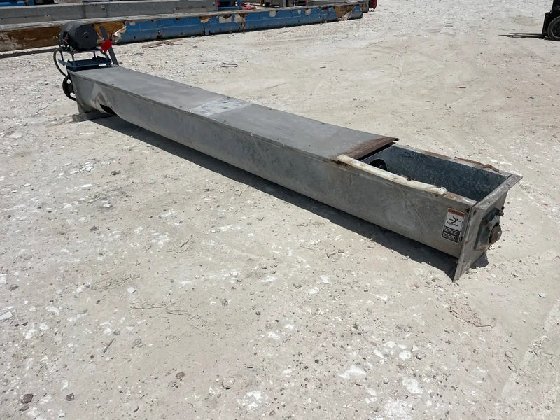 Sinfín de tornillo de acero galvanizado (149 pulg. X 18 pulg. 5 HP)