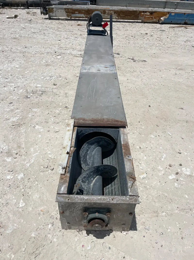 Sinfín de tornillo de acero galvanizado (149 pulg. X 18 pulg. 5 HP)