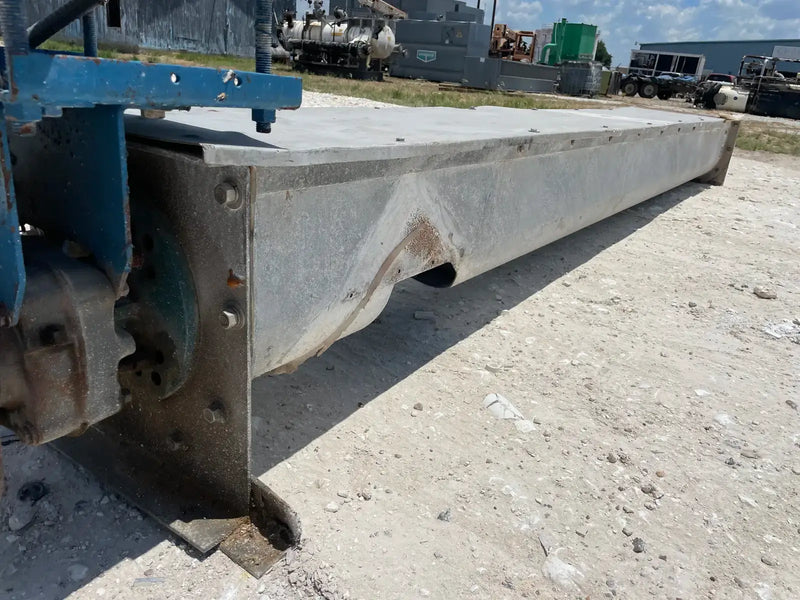 Sinfín de tornillo de acero galvanizado (149 pulg. X 18 pulg. 5 HP)