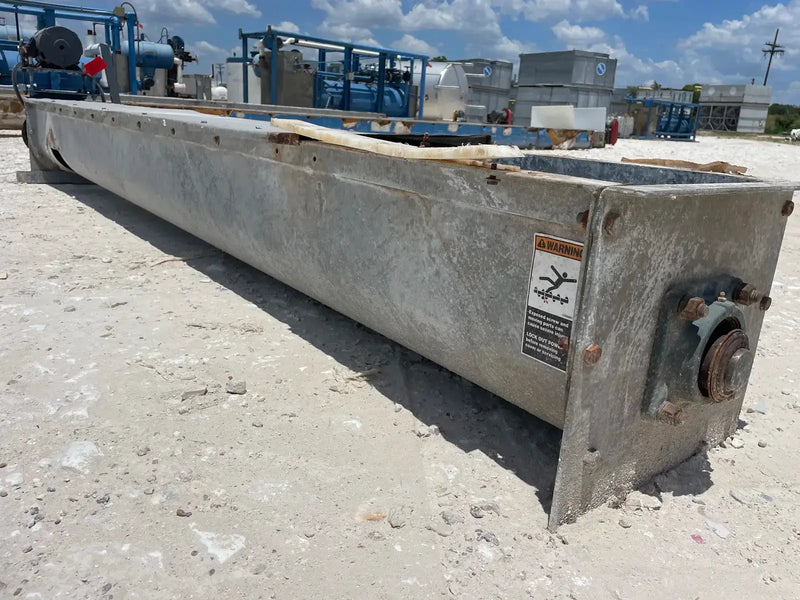 Sinfín de tornillo de acero galvanizado (149 pulg. X 18 pulg. 5 HP)