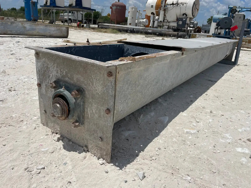 Sinfín de tornillo de acero galvanizado (149 pulg. X 18 pulg. 5 HP)