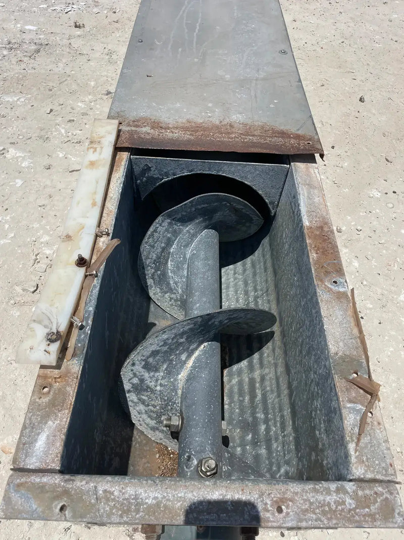 Sinfín de tornillo de acero galvanizado (149 pulg. X 18 pulg. 5 HP)