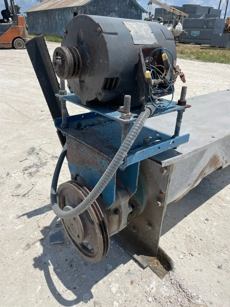 Sinfín de tornillo de acero galvanizado (149 pulg. X 18 pulg. 5 HP)