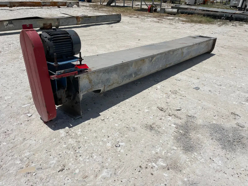 Sinfín de tornillo de acero galvanizado (149 pulg. X 12 pulg. 3 HP)