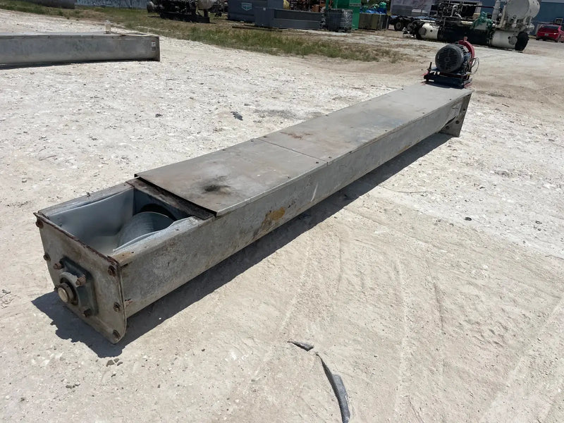 Sinfín de tornillo de acero galvanizado (149 pulg. X 12 pulg. 3 HP)