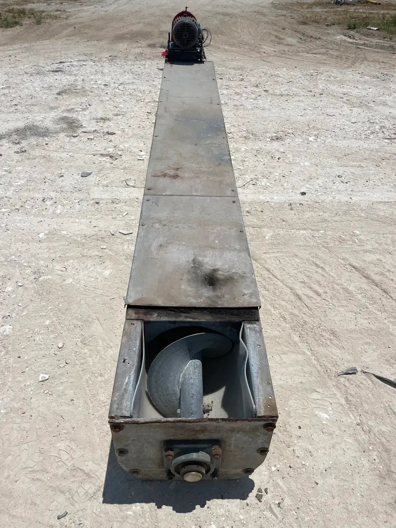 Sinfín de tornillo de acero galvanizado (149 pulg. X 12 pulg. 3 HP)