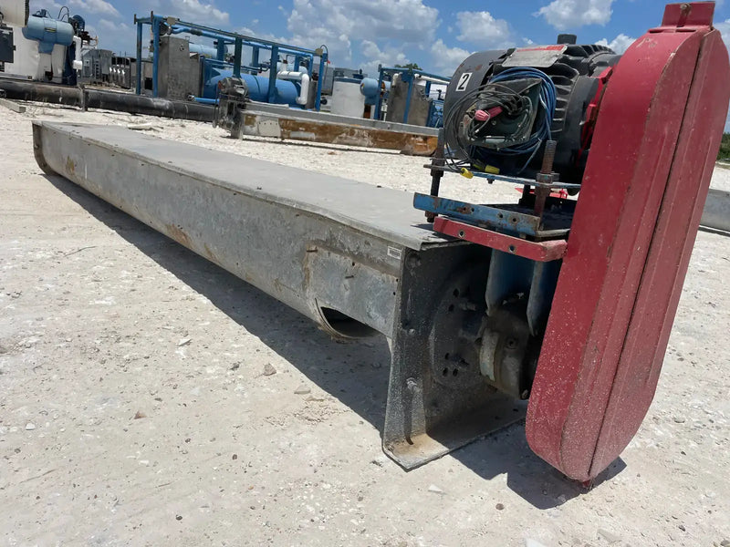 Sinfín de tornillo de acero galvanizado (149 pulg. X 12 pulg. 3 HP)