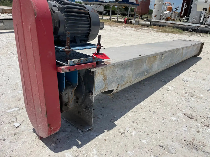 Sinfín de tornillo de acero galvanizado (149 pulg. X 12 pulg. 3 HP)