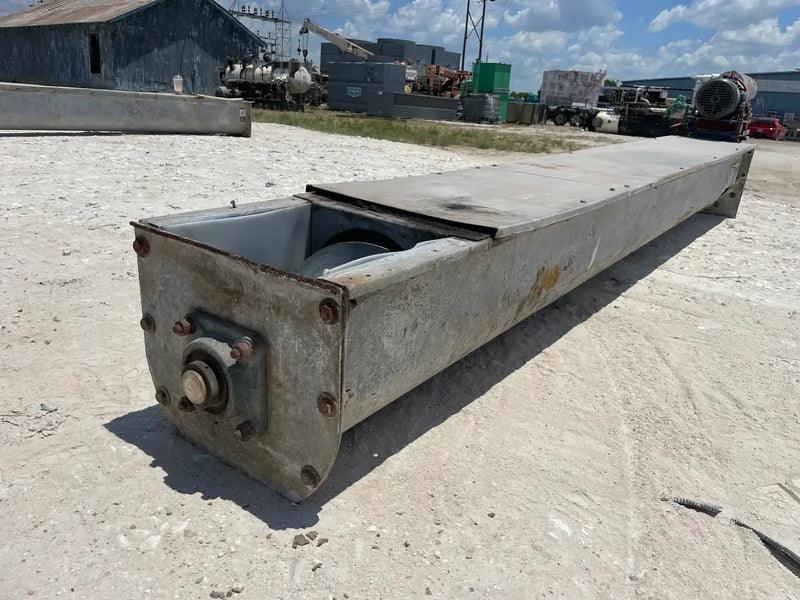 Sinfín de tornillo de acero galvanizado (149 pulg. X 12 pulg. 3 HP)