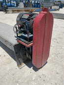 Galvanized Steel Screw Auger (149 in X 12 in. 3 HP)