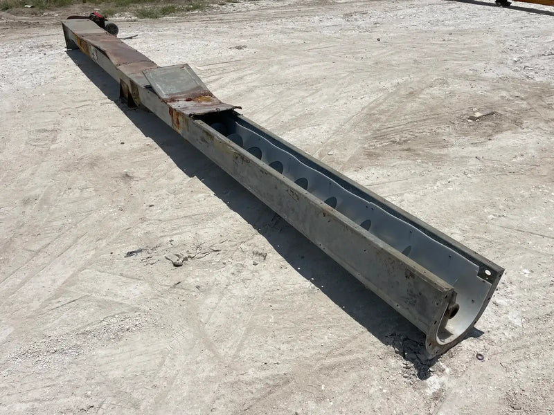 Sinfín de tornillo de acero galvanizado (242 x 9 pulgadas de diámetro)